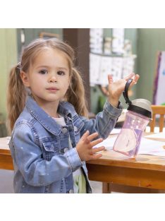   Chicco Kids Cup, 350ml, pohárperemű itató, 2év, rózsaszín