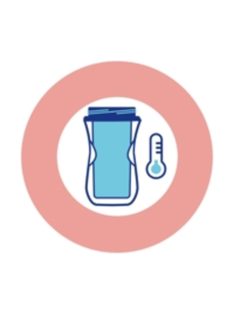   Chicco Sport Cup kulacs 266 ml duplafalú szívószálas csepegésmentes - rózsaszín