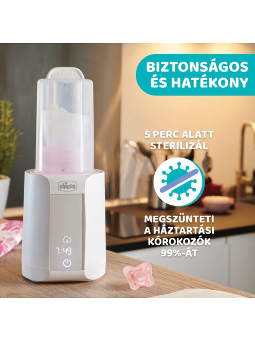 Chicco Cumisüveg melegítő sterilizálóval elektromos