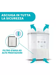   Chicco Szűrőbetét elektromos sterilizáló és szárítóhoz csereszűrő