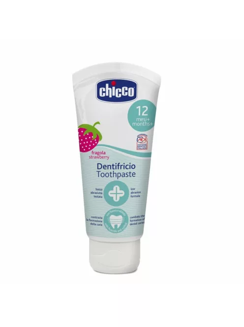 Chicco Eper ízű fogkrém fluoridos 50 ml xilittel - 1-5 év