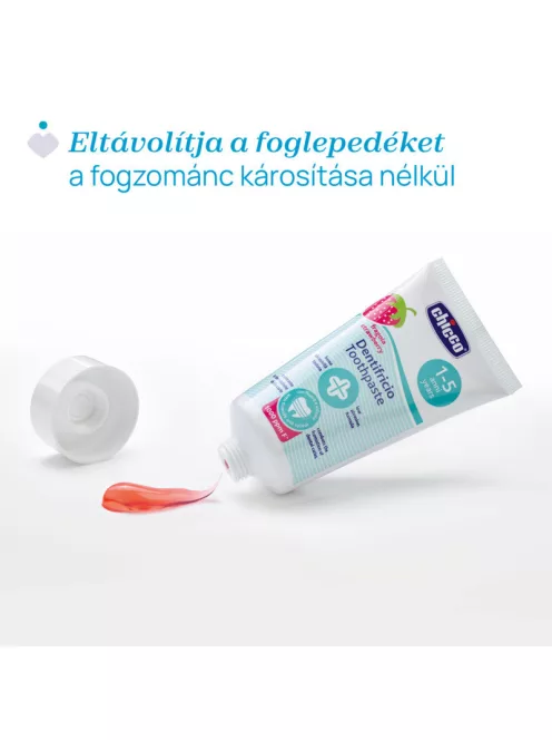 Chicco Eper ízű fogkrém fluoridos 50 ml xilittel - 1-5 év