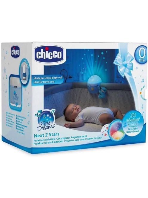 Chicco Next 2 Stars projektor plüss macival Next 2 Me típusú ágyakra