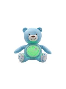   Chicco Baby Bear plüss maci projektor vetítő és éjszakai lámpa - kék