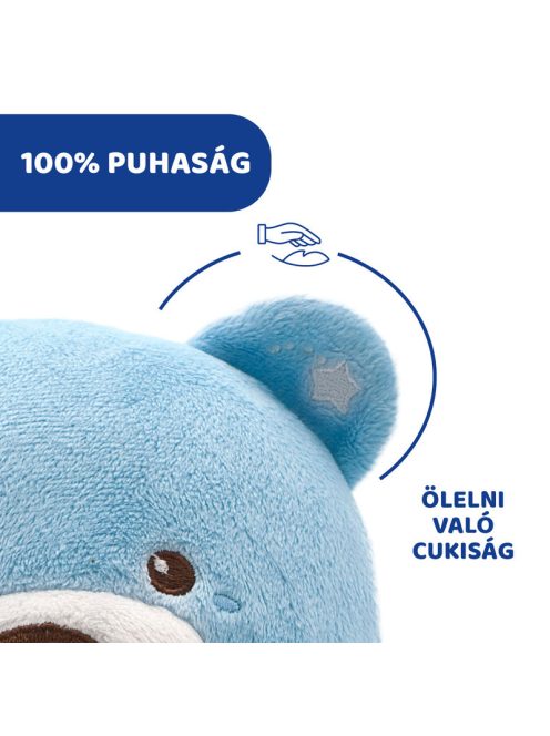 Chicco Baby Bear plüss maci projektor vetítő és éjszakai lámpa-neutral