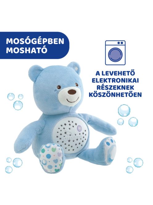 Chicco Baby Bear plüss maci projektor vetítő és éjszakai lámpa-neutral