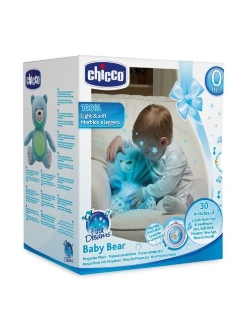 Chicco Baby Bear plüss maci projektor vetítő és éjszakai lámpa-neutral