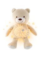 Chicco Baby Bear plüss maci projektor vetítő és éjszakai lámpa - neutral