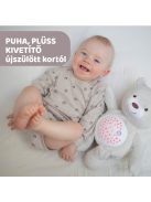 Chicco Baby Bear plüss maci projektor vetítő és éjszakai lámpa - neutral
