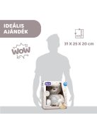 Chicco Baby Bear plüss maci projektor vetítő és éjszakai lámpa - neutral