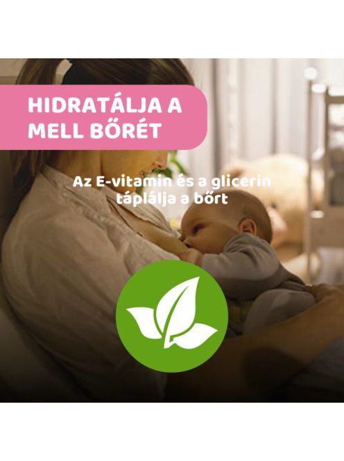 Chicco Melltörlőkendő szoptatás előtt és után - 16 db, E-vitaminnal, glicerinnel és prebiotikus Biolin®-nal