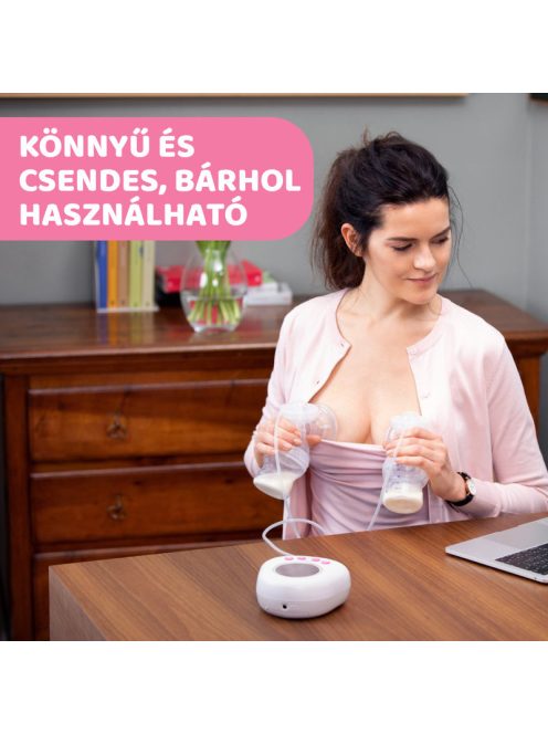 Chicco Elektromos mellszívó Double otthon & úton