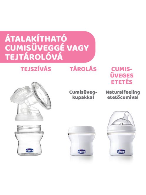 Chicco Elektromos mellszívó Double otthon & úton