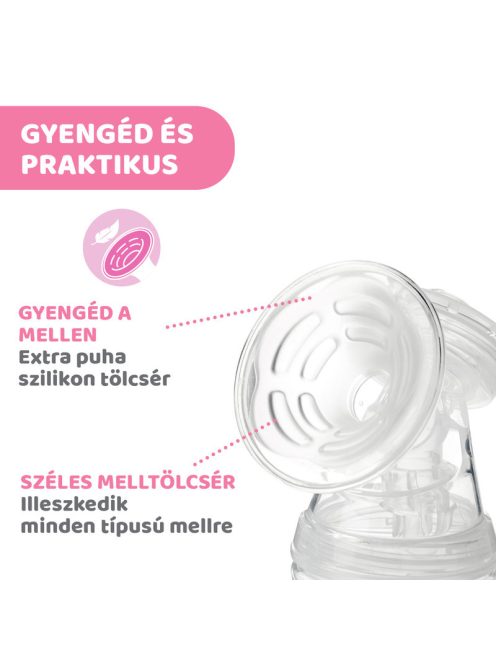 Chicco Elektromos mellszívó Double otthon & úton