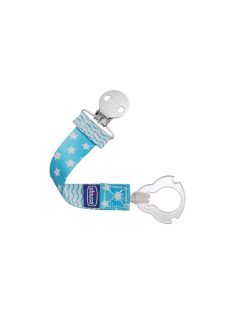   Chicco Fashion Clip cumitartó pánt - kék karimás és karima nélküli nyugtatócumikhoz is