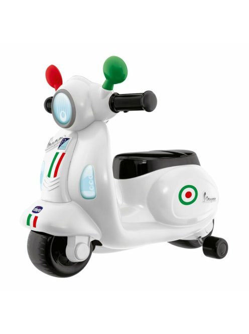 Chicco Vespa Primavera Italia robogó 12-36 hó, lábbal hajtós, fehér