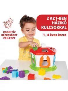   Chicco Smart2Play házikó kulcsokkal, készségfejlesztő játék