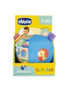 Chicco Puha csörgős bébilabda Baby Senses