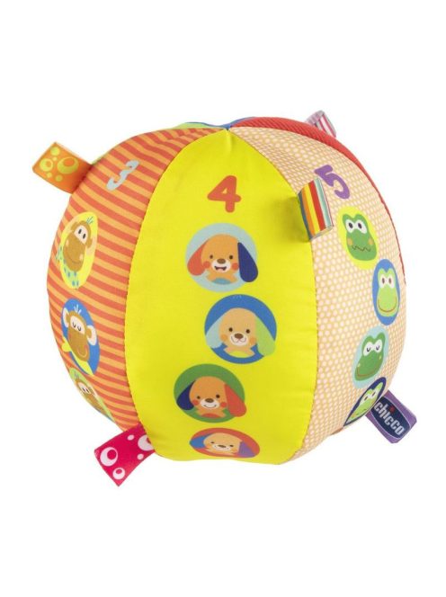 Chicco Puha, zenélő bébilabda, Baby Senses