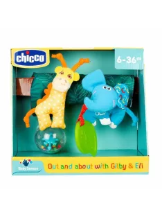 Chicco Gilby&Eli babakocsi játék Baby Senses