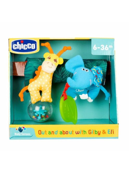 Chicco Gilby&Eli babakocsi játék Baby Senses