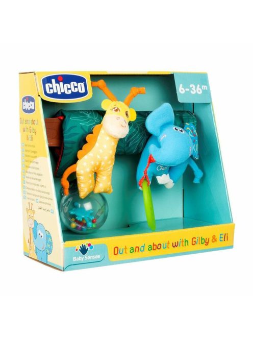 Chicco Gilby&Eli babakocsi játék Baby Senses