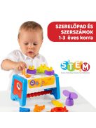 Chicco 2in1 szerelőpad és szerszámok 14 db-os Smart2Play