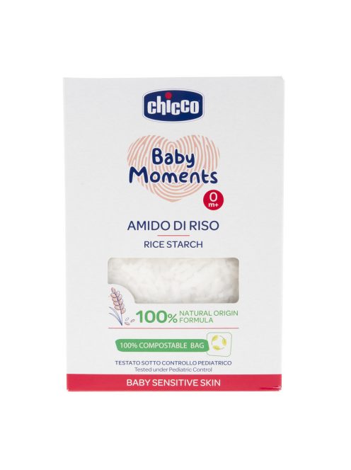 Chicco Rizskeményítő fürdővízbe 250 g - sensitive 100% természetes formula