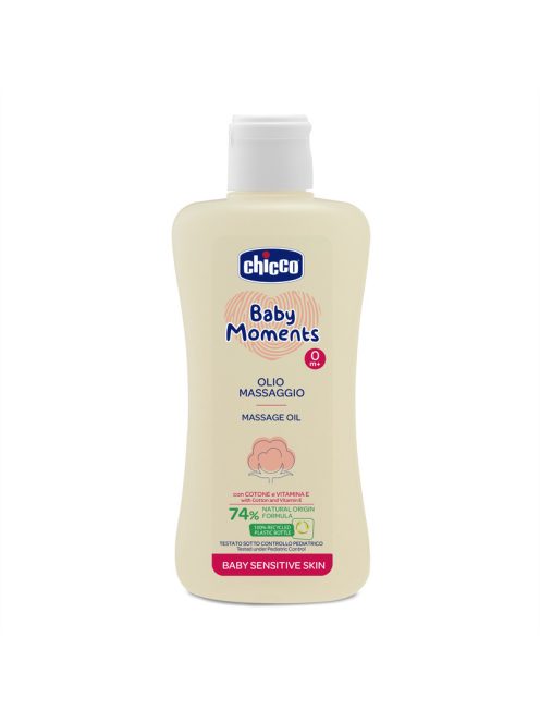 Chicco Babaolaj 200 ml -  sensitive gyapotmagolaj és E-vitamin