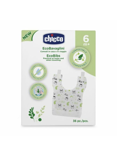 Chicco Eco Bibs lebomló öko-előke 36 db ökotermék