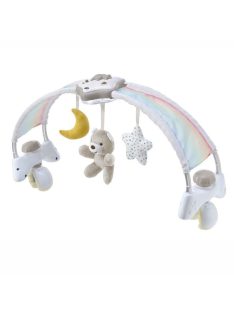   Chicco Rainbow Sky kiságy játékhíd és éjszakai fény, elemes, fehér