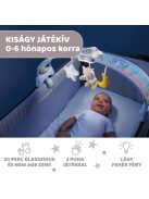 Chicco Rainbow Sky kiságy játékhíd és éjszakai fény, elemes, fehér