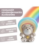 Chicco Rainbow Bear - Szivárvány maci zene-fény projektor, elemes, bézs