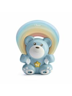   Chicco Rainbow Bear - Szivárvány maci zene-fény projektor, elemes, kék
