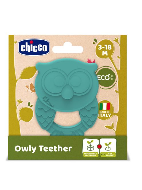 Chicco Owly baglyos rágóka, ECO+ bioműanyag felhasználásával