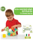 Chicco Hintázó dínó építőjáték 2in1 ECO+ ökoanyag