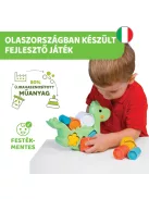 Chicco Hintázó dínó építőjáték 2in1 ECO+ anyag