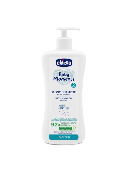 Chicco Fürdető & Sampon 750 ml - könnymentes körömvirággal és növényi glicerinnel