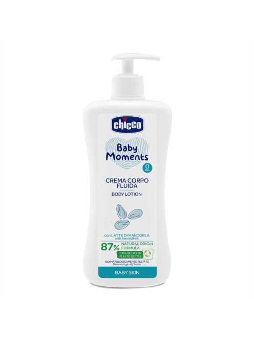 Chicco Testápoló tej, 500 ml, mandulatejjel