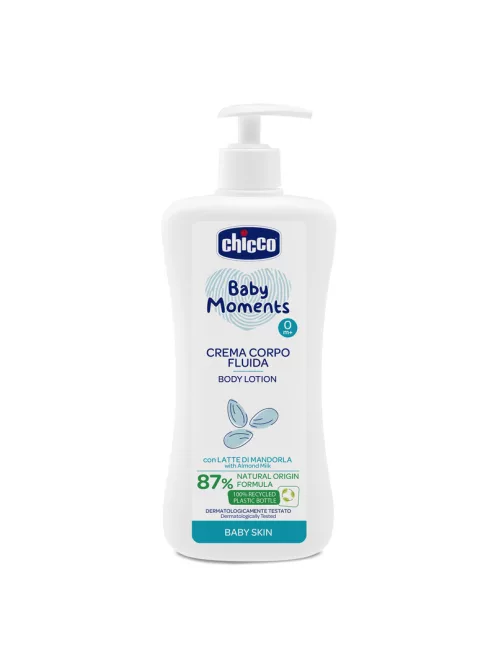 Chicco Testápoló tej, 500 ml, mandulatejjel