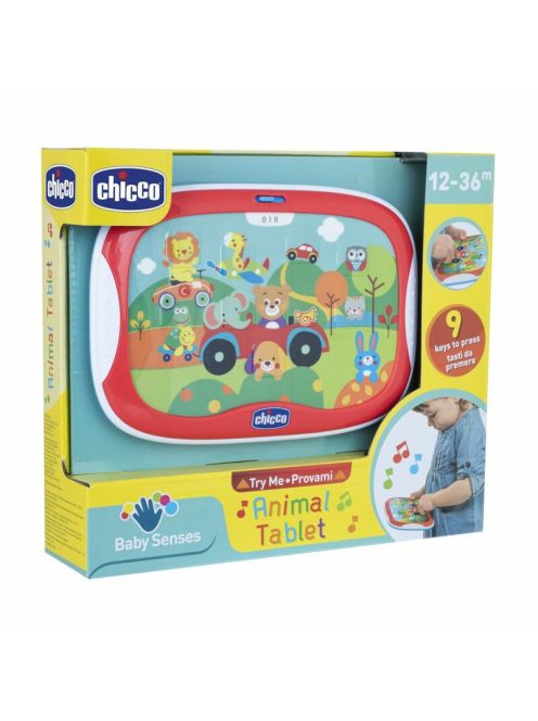 Chicco Animal Tablet - zenés állatos Baby Senses