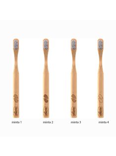 Chicco Bambusz fogkefe 1 db természetes