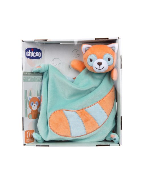 Chicco Red Panda Doudou szundikendő pandamaci