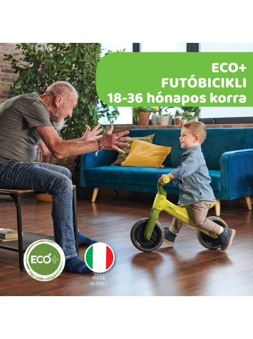 Chicco Balance Bike Eco+ egyensúlyozó futóbicikli Green Hopper