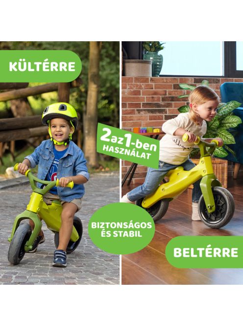 Chicco Balance Bike Eco+ egyensúlyozó futóbicikli Green Hopper