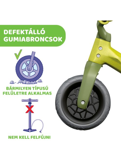 Chicco Balance Bike Eco+ egyensúlyozó futóbicikli Green Hopper