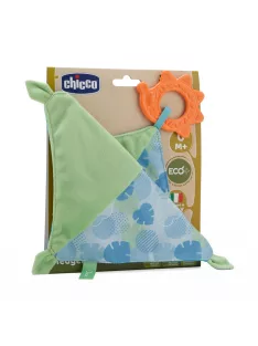   Chicco Hedgehog Dou Dou Eco+ szundikendő, sünis rágókával, ökoanyagból