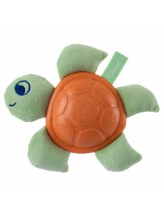   Chicco Baby Turtle Eco+ bébiteknős rágókás textiljáték ökoanyagból