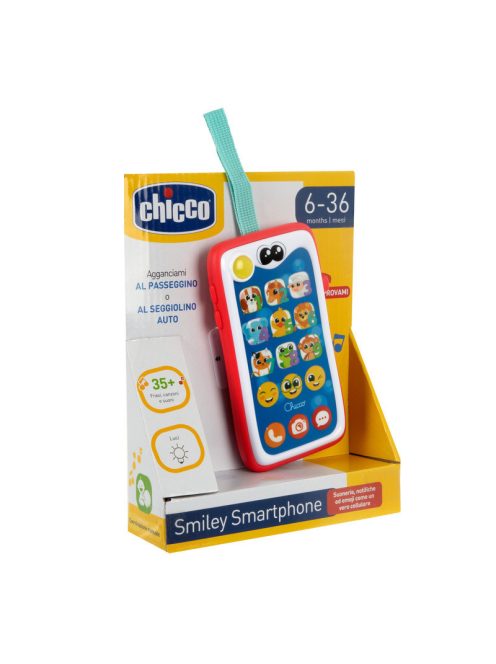 Chicco Smiley smartphone mosolygós okostelefon és babakocsijáték