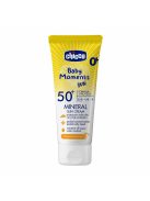 Chicco Ásványi Fényvédő krém SPF50+ (75 ml) UVA, UVB, INFRA sugárzás elleni nagyon magas védelem